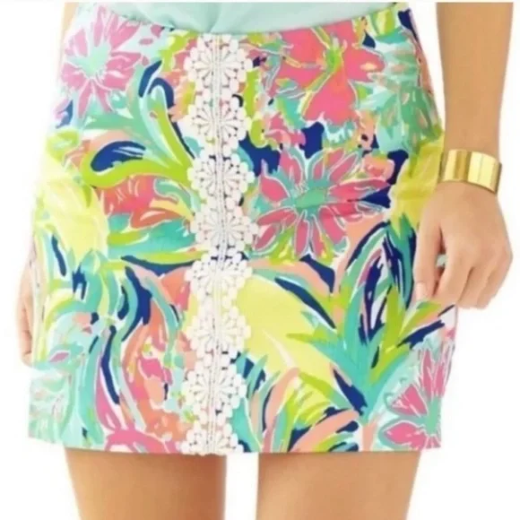 Lilly Pulitzer Casa Banana Rhea Skort Size 00 - Picture 4 of 13